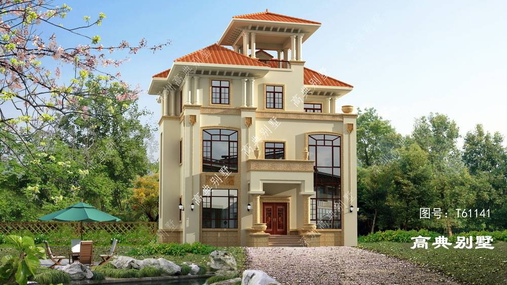 顶楼设计效果图大全,完美的凉亭设计不光美观,而且还实用_中国_阳台