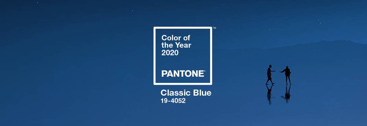 pantone 2020 年度流行色「经典蓝」