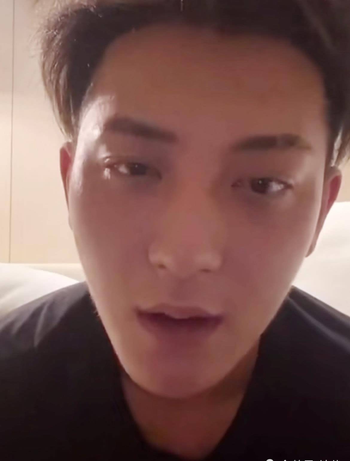 黄子韬疑似醉酒出镜,网友:第二天醒酒后一定会后悔_黑眼圈_女孩_梦想