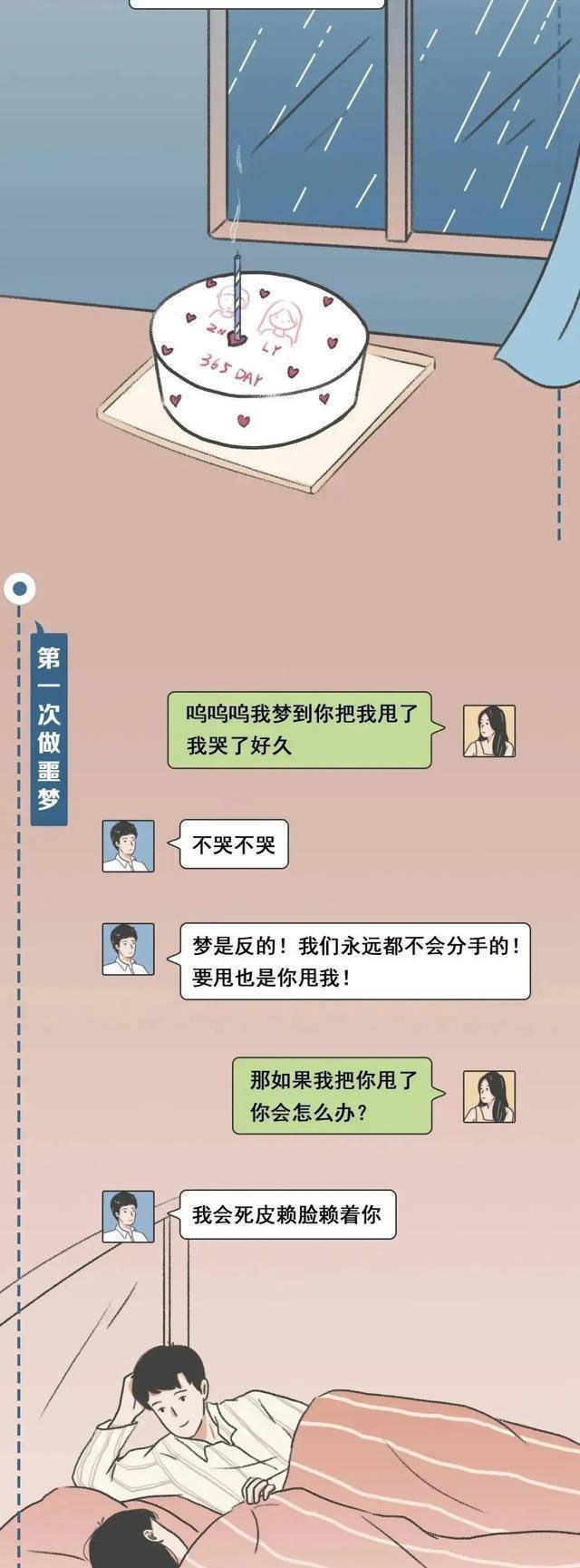 我们应该若何确定对方还爱不爱本身？漫画提醒谜底：看看聊天记录