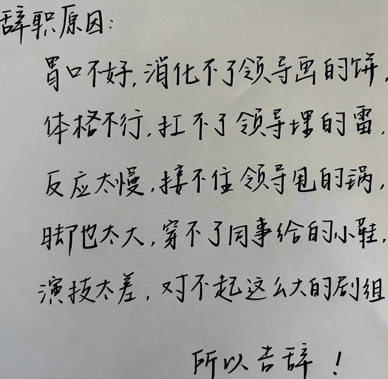 00後畢業生低情商辭職信走紅,連場面話都沒和老闆講,屬實絕絕子_大學