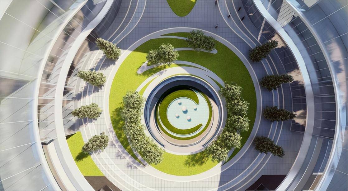 中信设计：中标民航中南地区（武汉）空中交管设施建设项目_景观_园区