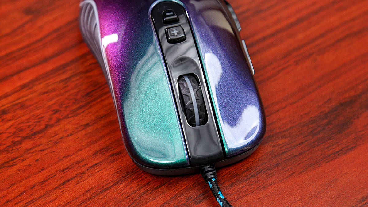 新贵GX6 Pro幻彩漆有线游戏鼠标评测：炫彩外观，出色手感