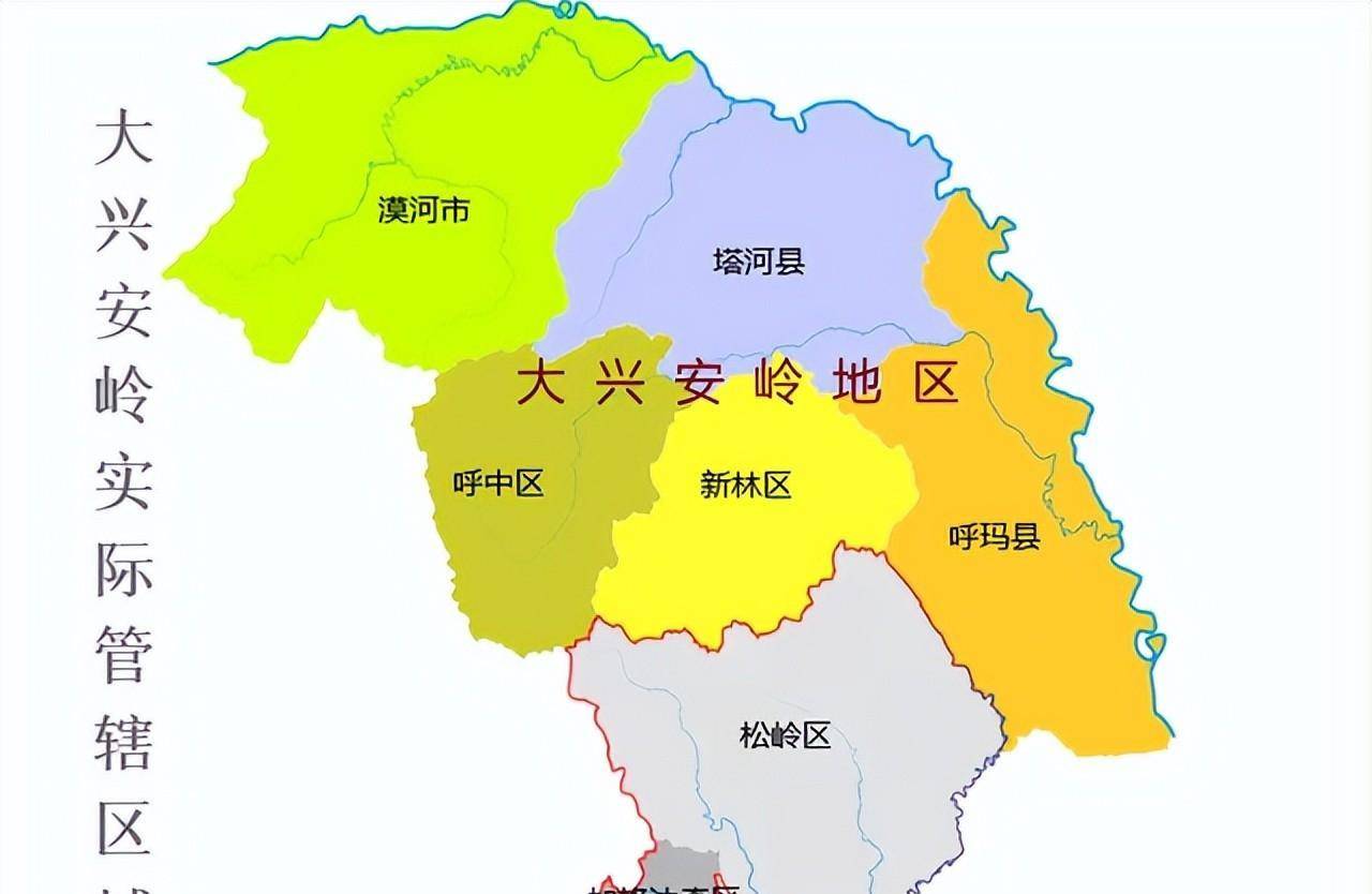 加格达奇地图 来自搜狐网