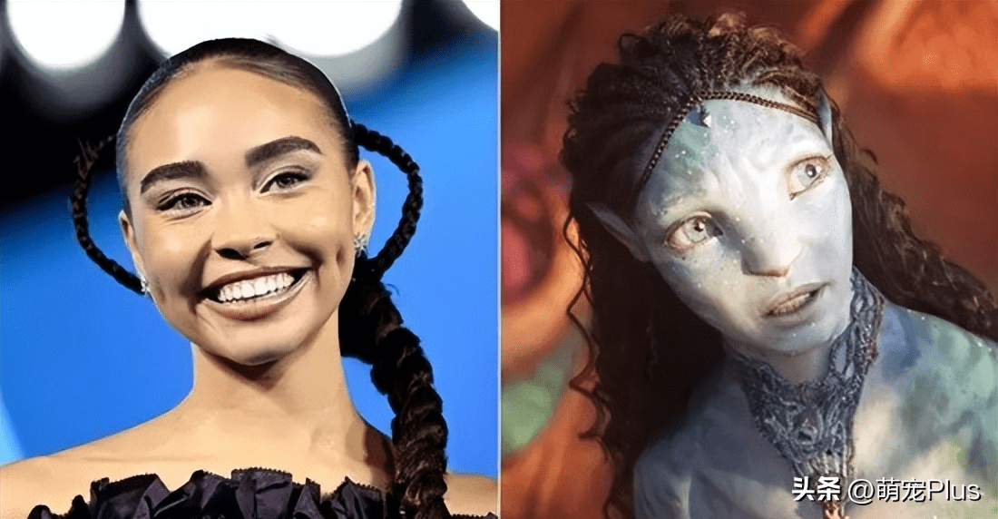 《阿凡达:水之道》纳美人vs真人对比 小孩子长得太快了!