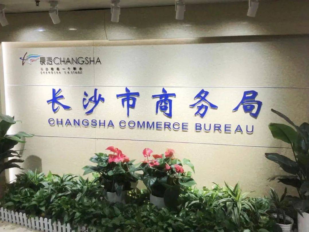 董事长吴举胜,总经理史国程等一行,与湖南省长沙市政府商务局党组成员