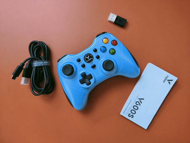 双模畅玩才更爽，雷柏（Rapoo） V600S 无线振动游戏手柄深度测评！