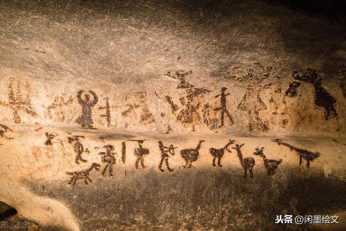石器时代壁画,作者一直在想,中华文明到底起源几何?
