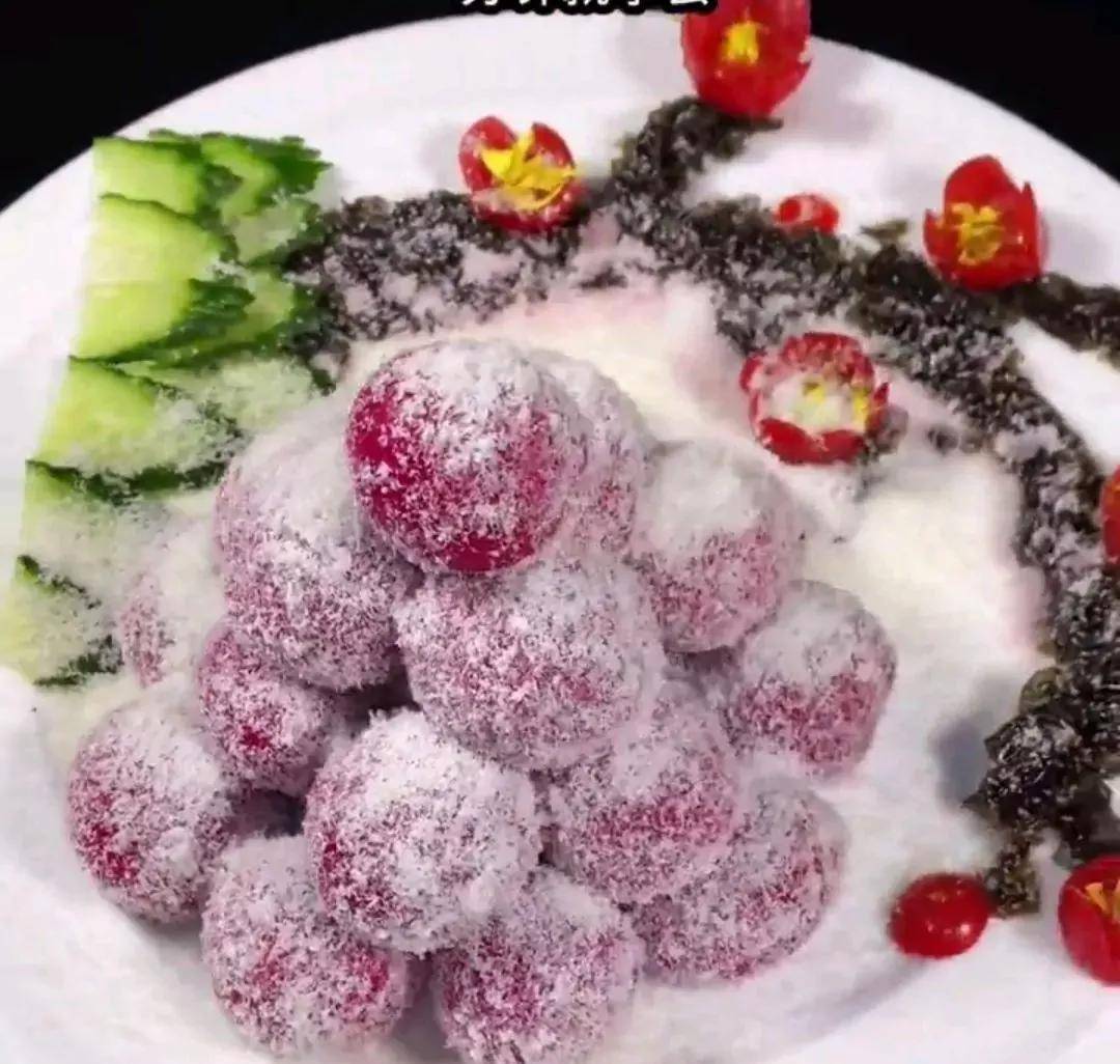 年夜饭第一道菜"甜甜蜜蜜",预示来年如蜜一样甜的瑞雪兆丰年_椰蓉