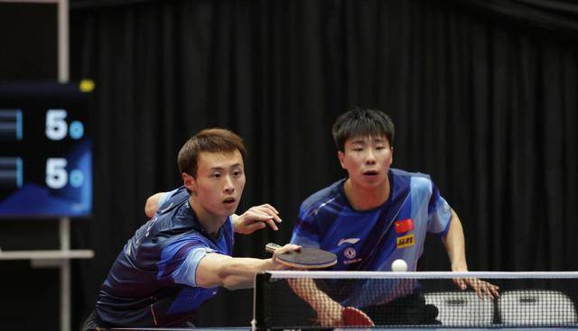 女双项目,国乒蒯蔓/张蕊和钱天一/石珣瑶在决赛相遇应该问题不大.