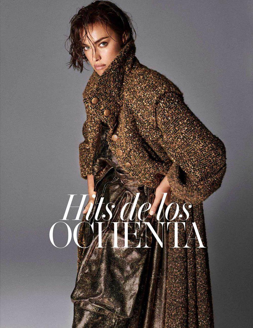 俄罗斯超模伊莉娜·沙伊克 (irina shayk)的时尚杂志大片_brandon