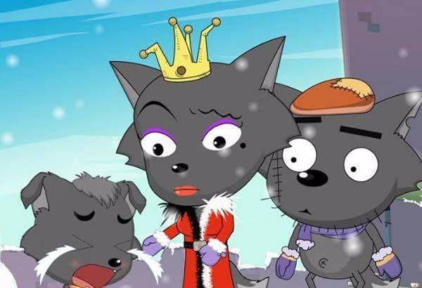 无法容忍的三件事,懒羊羊被强制女装,他无语了_美羊羊_小灰灰_羊村