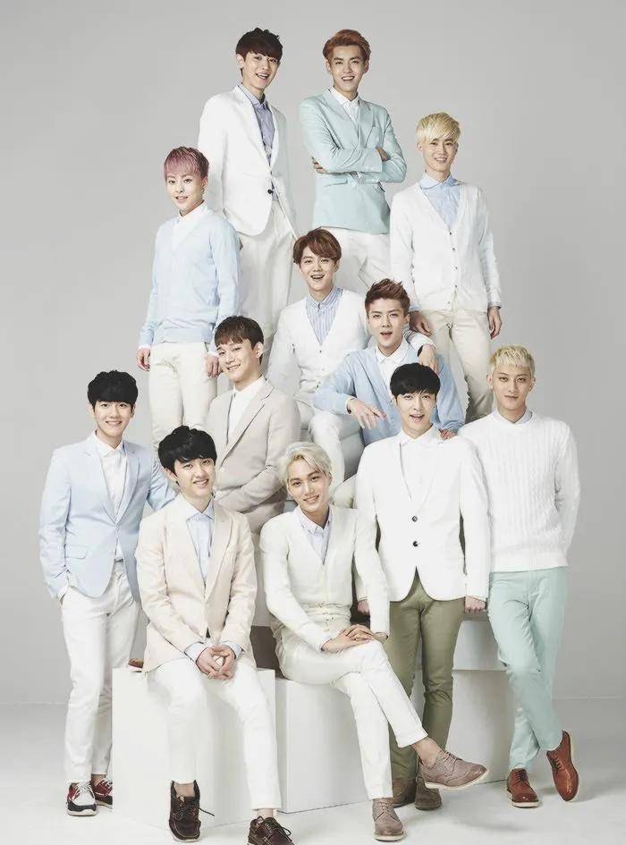 真的是很短的了,很快就加入了exo出道.