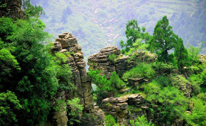 林虑山风景游览区图片