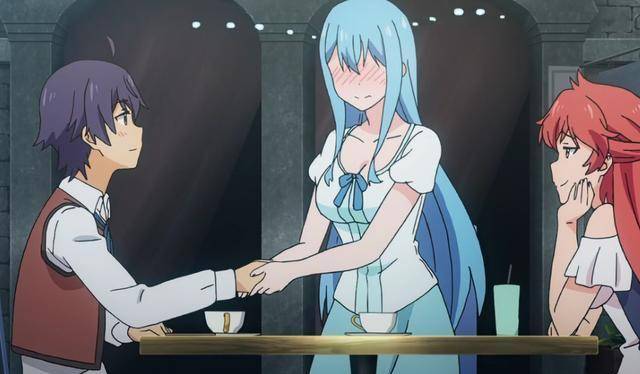 贤者之孙2话吐槽:男主手搓国宝级防具变身无敌后宫推土机_蓝毛_妹子