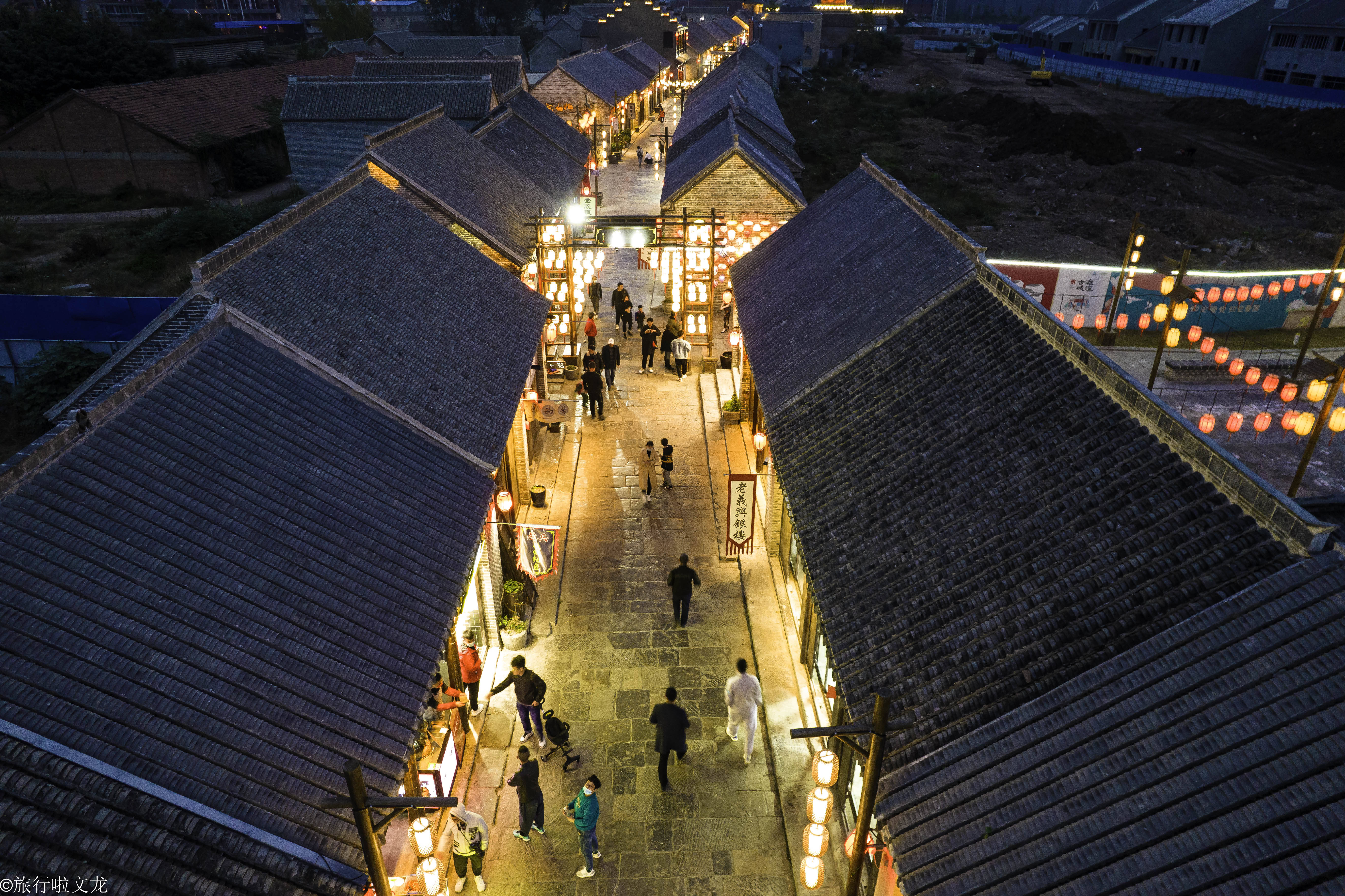 安微春节旅游,逛淮北石板街,不仅好逛而且好吃