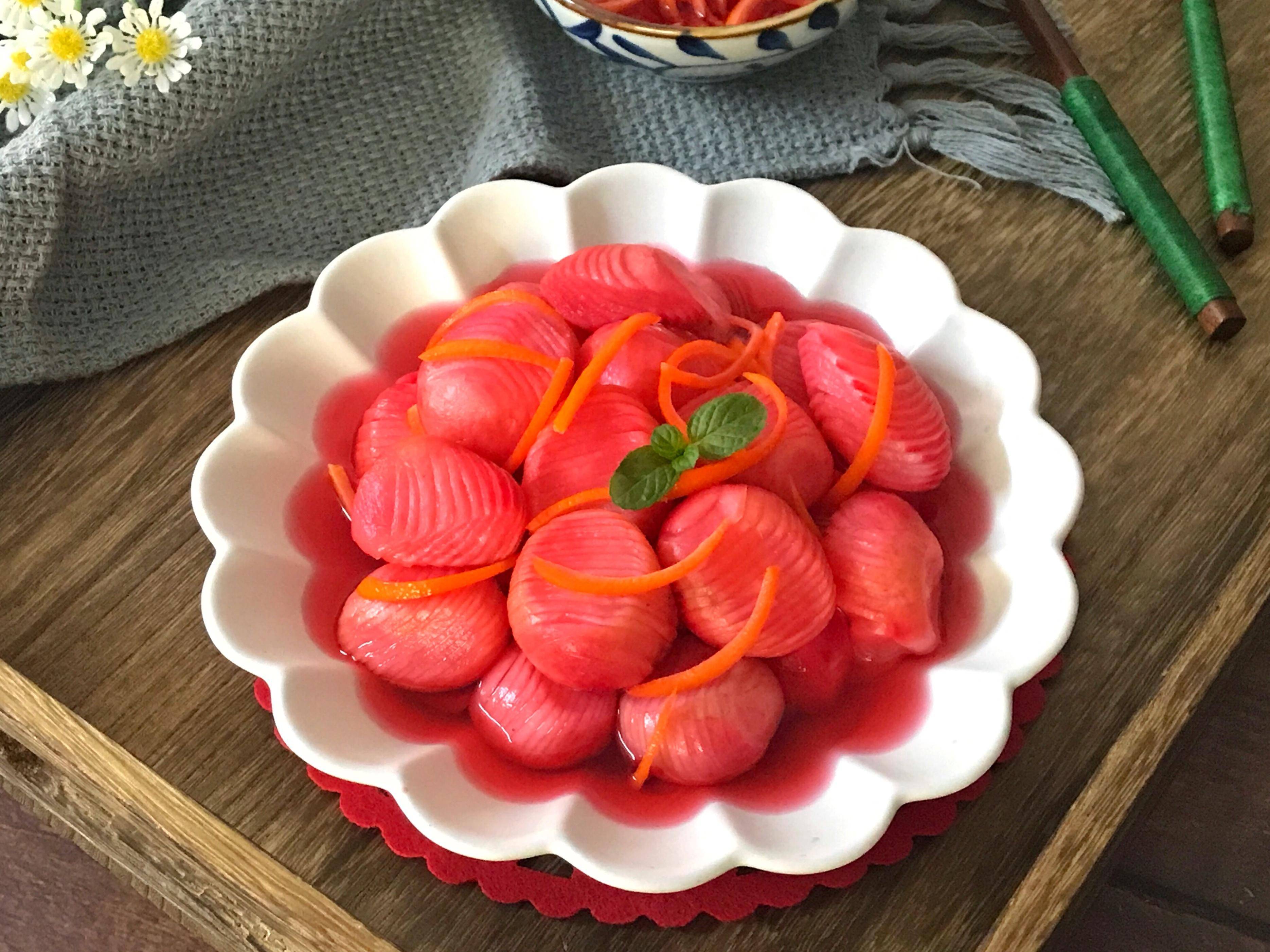 樱桃小萝卜凉菜图片