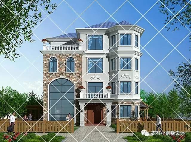 20套带八角窗设计的三层别墅,漂亮外形,就足够让人喜欢_生活_造型