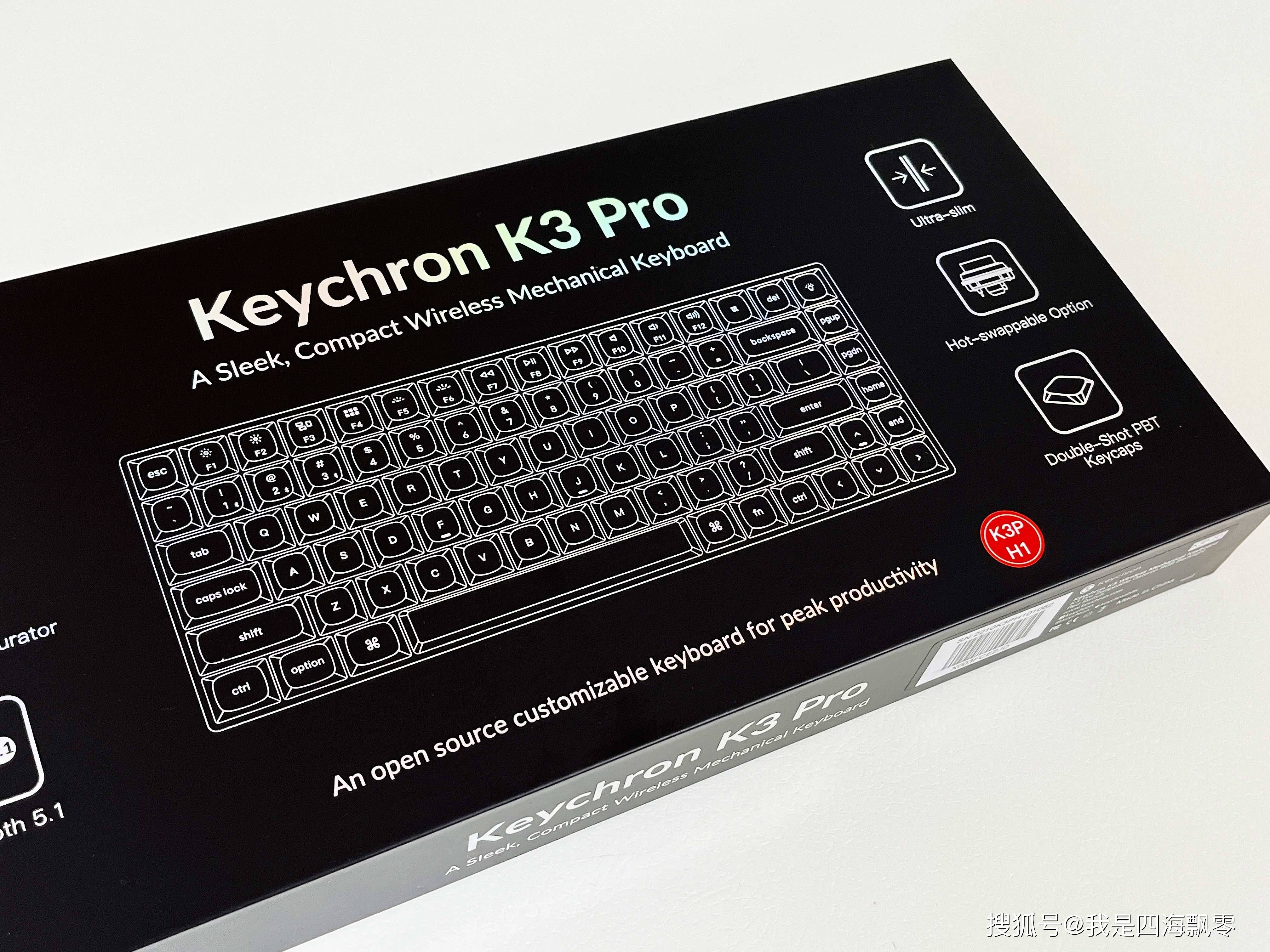 75%配列，佳达隆矮轴，蓝牙有线双模：Keychron K3 Pro键盘测评_手机搜狐网