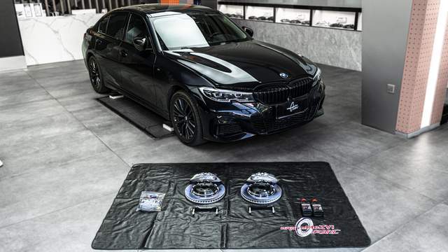 浑然天成 宝马3系升级alcon rc4刹车套件_搜狐汽车_搜狐网