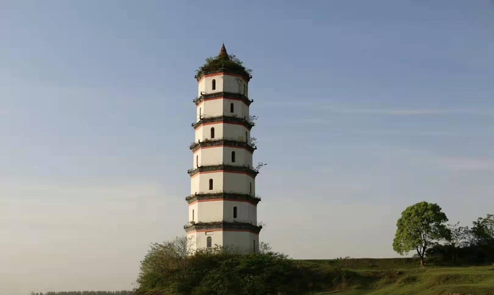 江西新干历史最久的古塔,距今已有420多年历史_文昌_赣江_中国