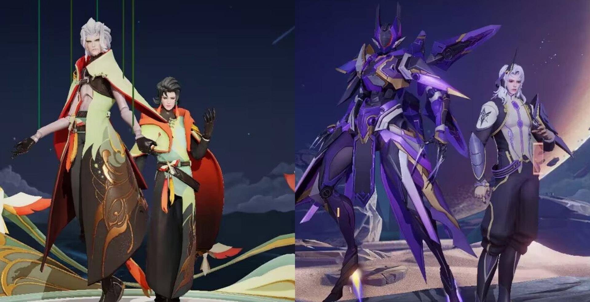 对比战令皮肤孰优孰劣?_机甲_无心_原画设计