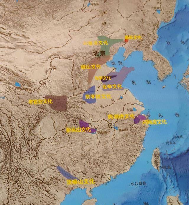 中国史前史(三)新石器中期;玉文化,龟甲占卜;中华文化的萌芽_遗址