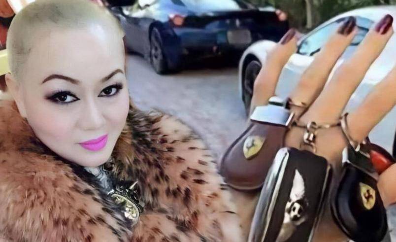 冯萍闻言恍然大悟,于是,她剃掉长发,开始留光头,并纹了一身纹身.