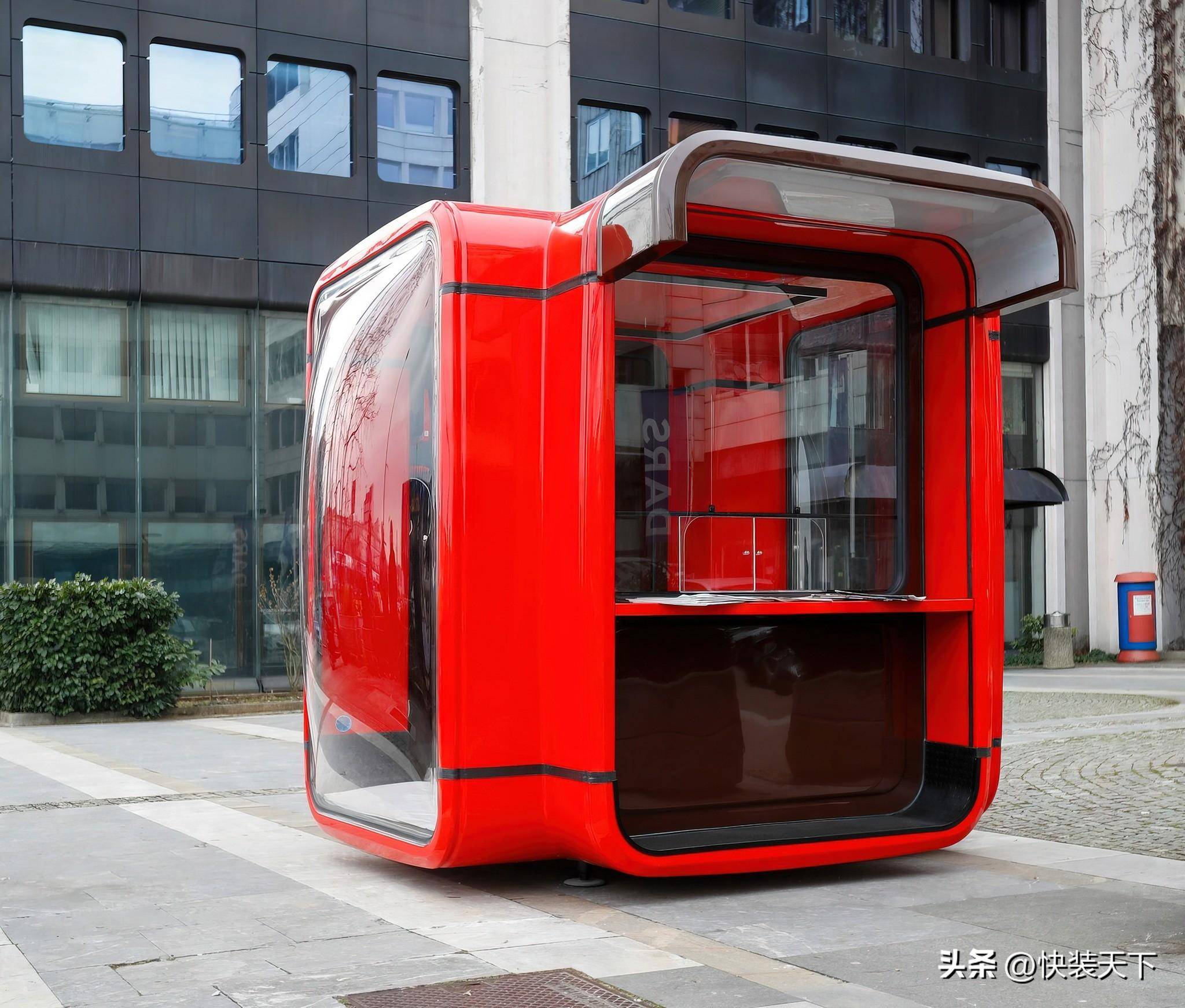 这个源自六十年代前南斯拉夫整体可移动售货亭 如今仍在流行