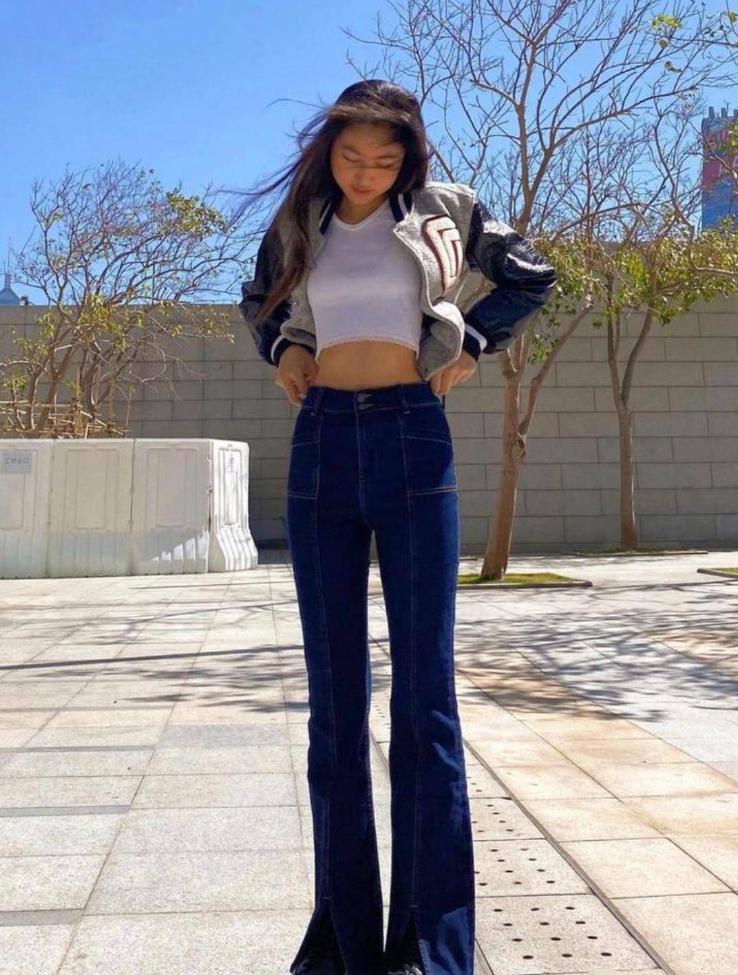 身高1米8不输超模,五官神似李嘉欣_任晴佳_网友_照片