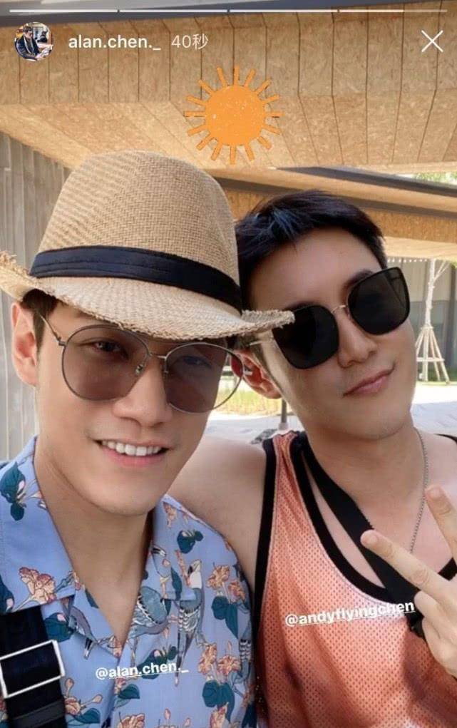 陈乔恩绯闻男友晒二人亲密合影,玩过山车吃冰激凌,丝毫