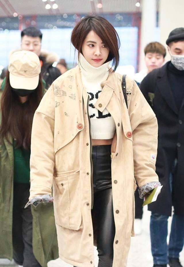 裤装穿搭就服蔡依林,时髦个性又气质,普通人难以驾驭_造型_显得_黑色