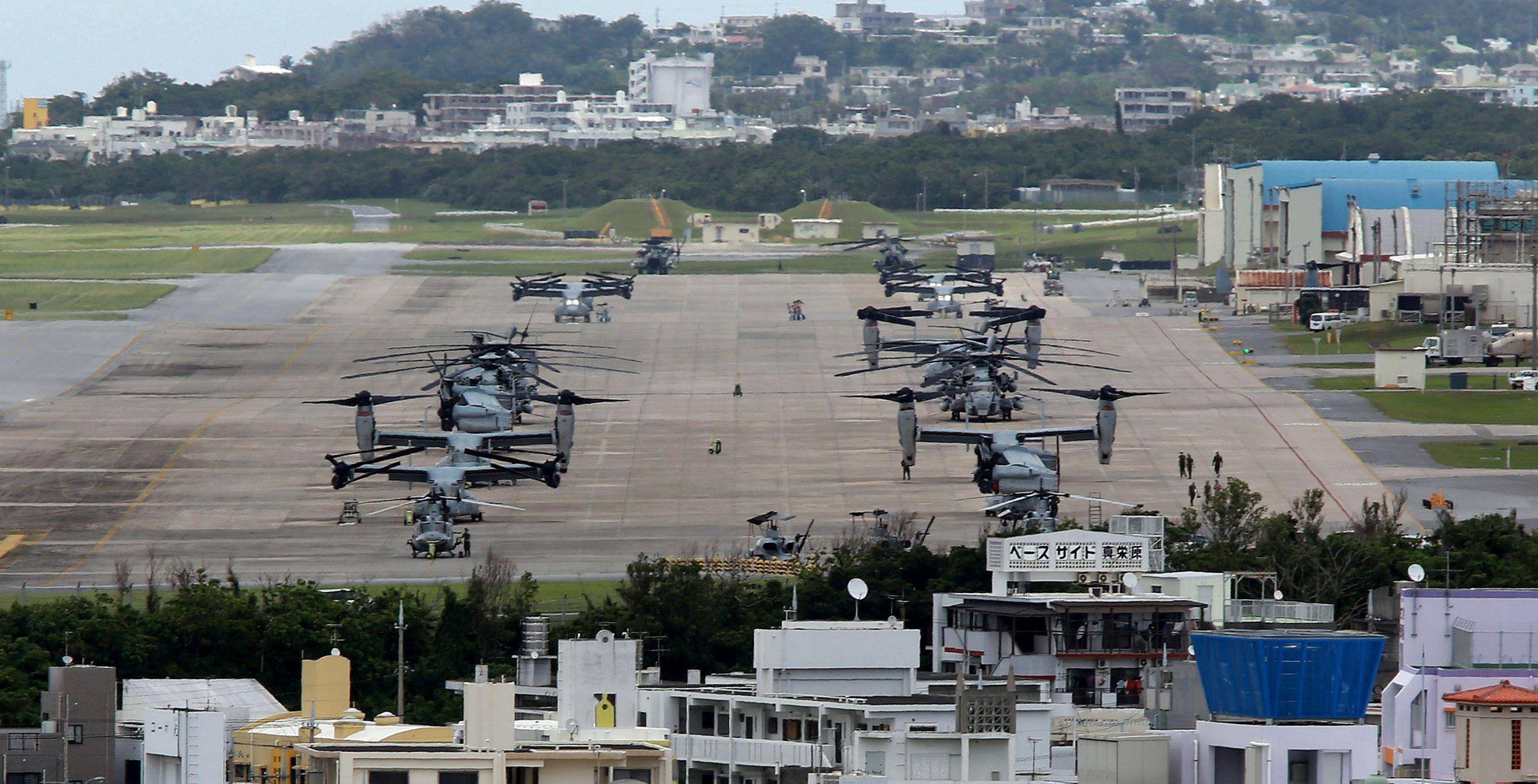 美國在日本的軍事基地還有人會認為關島是美國在太平洋上命門,因為