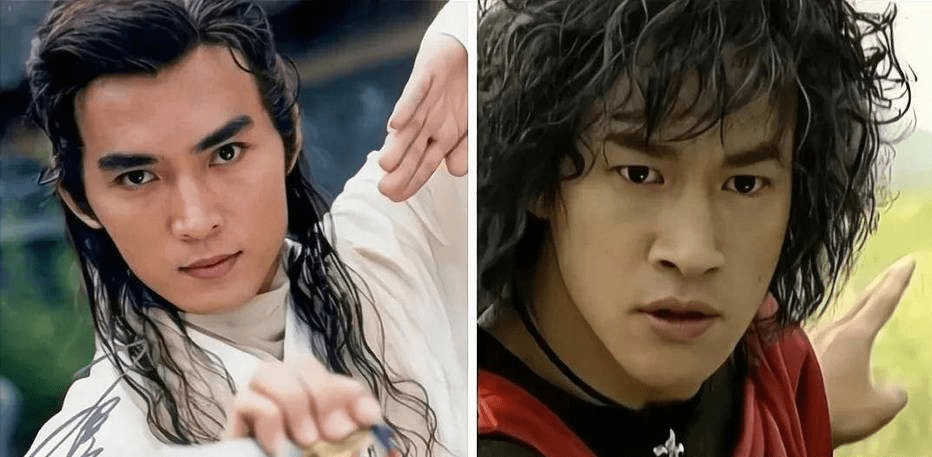 这个造型并不算好看,服装先不说,光是那个"泡面头"就够雷人,何润东在