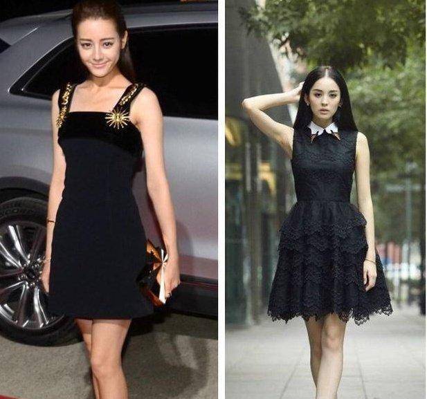 当迪丽热巴与古力娜扎同框,你觉得两个新疆美女谁更美?