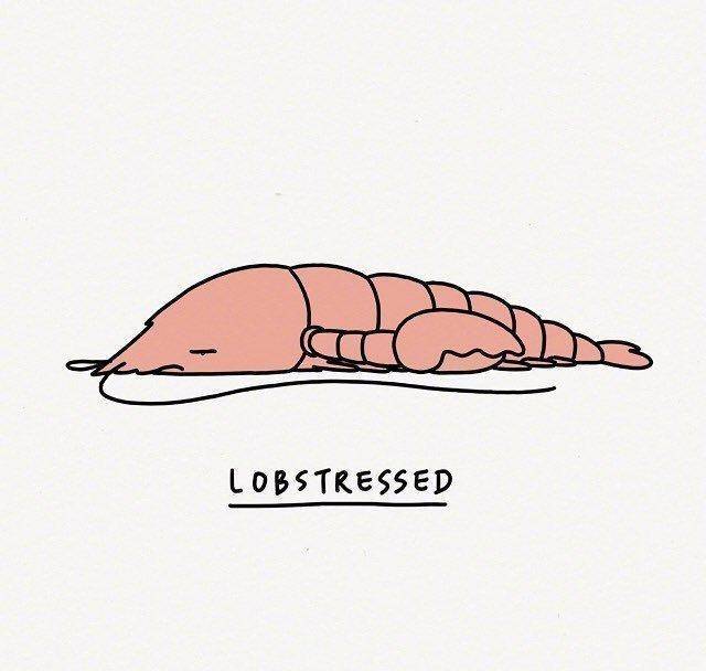 画师将动物画成"咸鱼瘫",每一个都有偷懒借口,越看越不想努力_人类