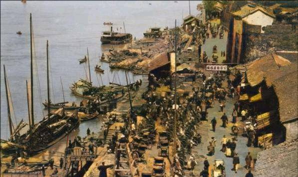 德国人拍摄的老照片,1922年湖北历史景象!来看看武昌当年的样子