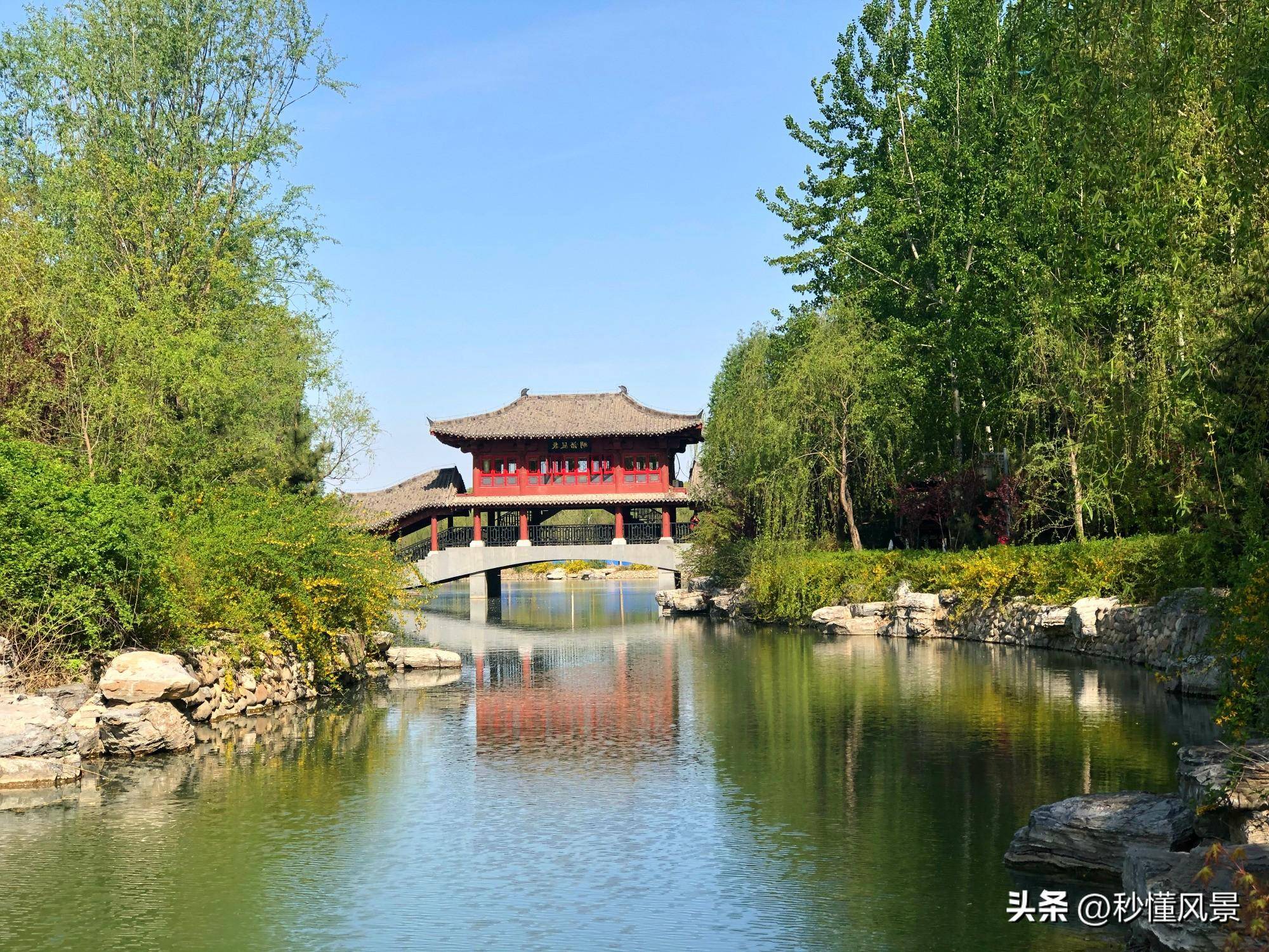 北京小众公园,有着江南水乡一般的清雅风景,免费却少有游客知道_亭台