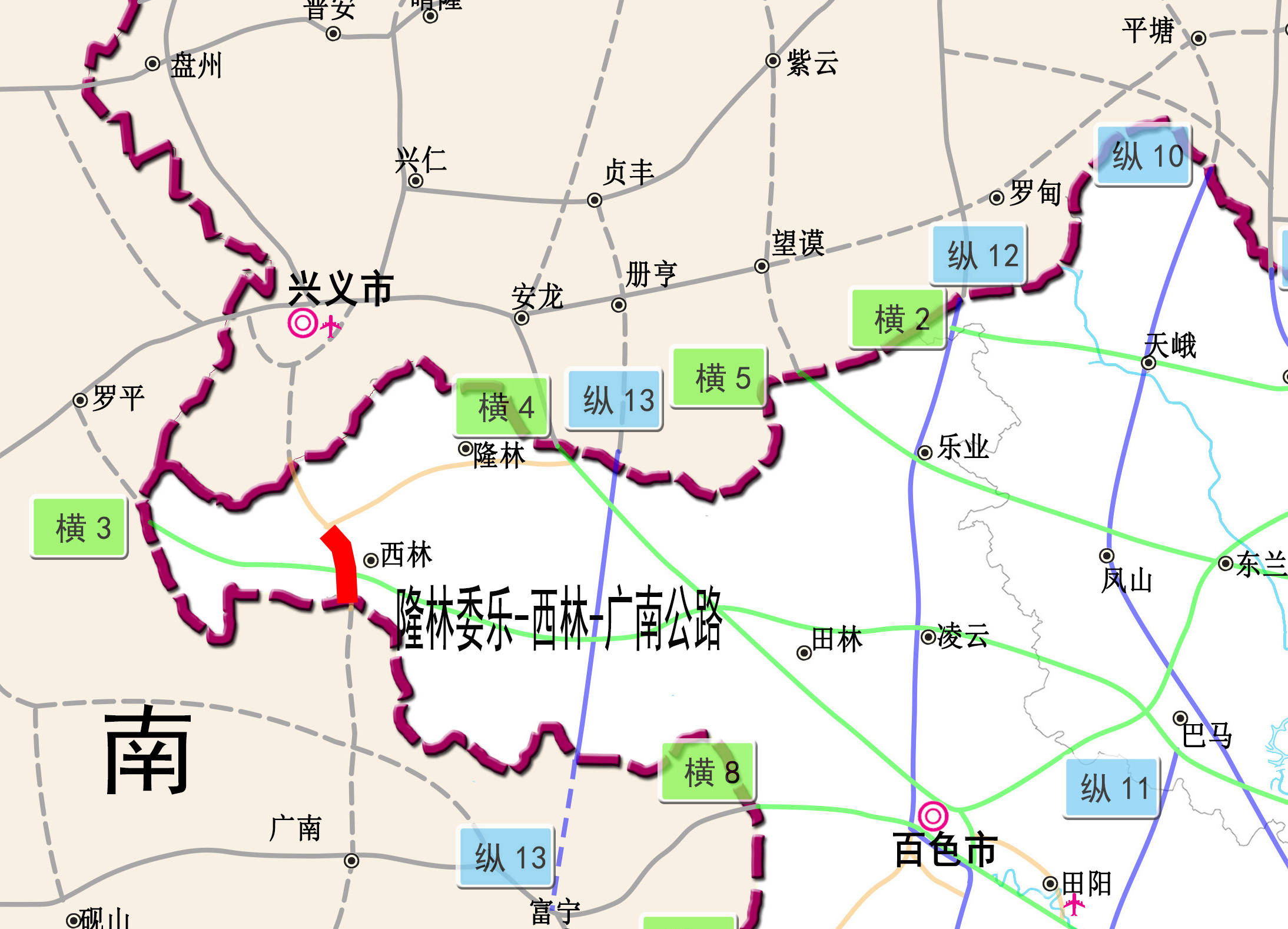 广西三条新高速正式获批建设,包括出海大通道