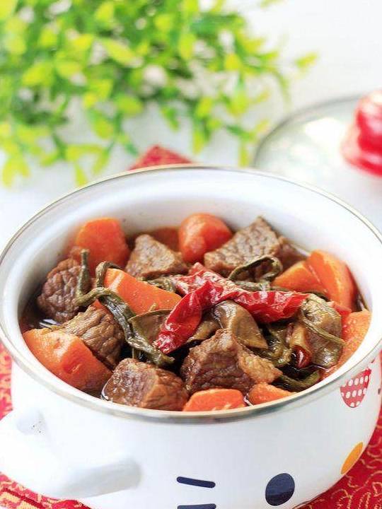 最适合冬天吃的干菜，和牛肉一起炖，牛肉熟烂又香浓(图4)