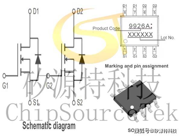 9926a芯片的引脚图图片