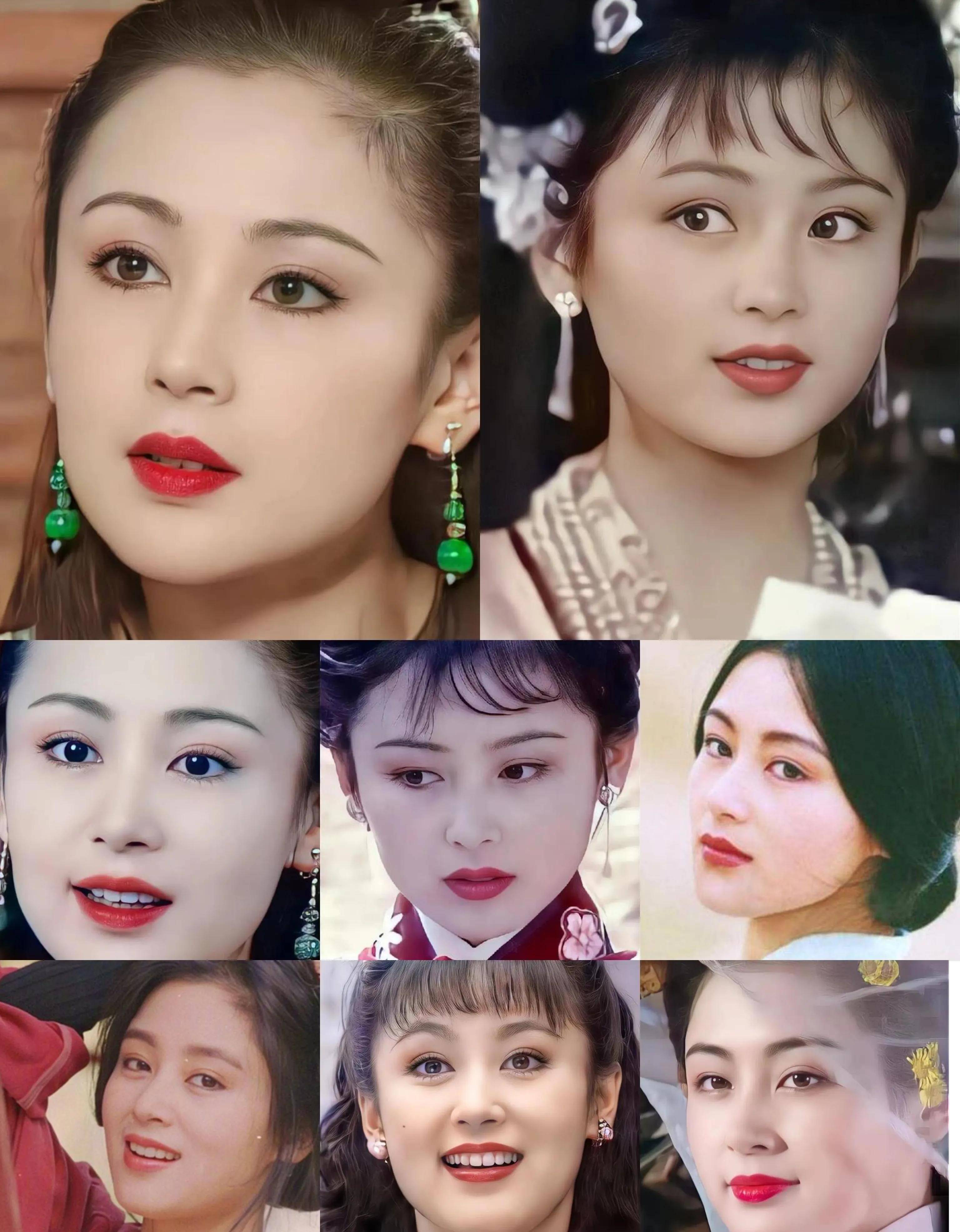 看看当年美得不可方物的蒋勤勤,孙俪,再看看现在的蒋勤勤,孙俪就知晓