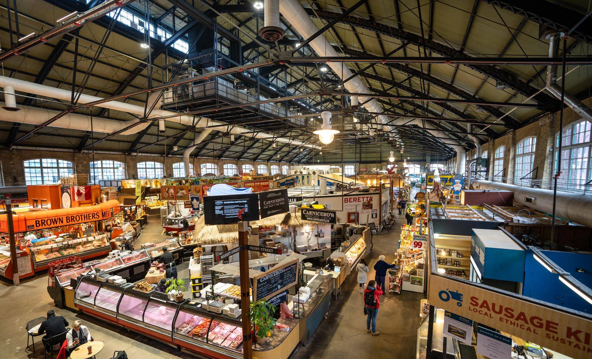 了解一个城市,先了解它的美食—圣劳伦斯市场_建筑_集市_食品