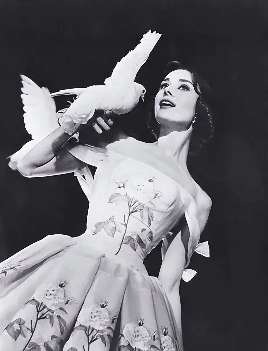 名人衣橱 - 奥黛丽·赫本_身材_衬衫_天使