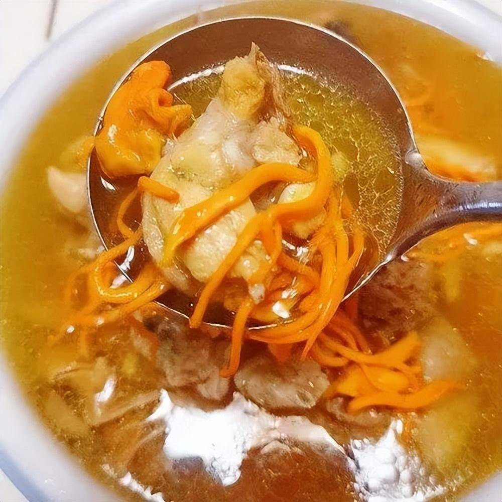 6款虫草花养生汤-菌香鲜美,清润去燥_食材_汤水_鱼胶