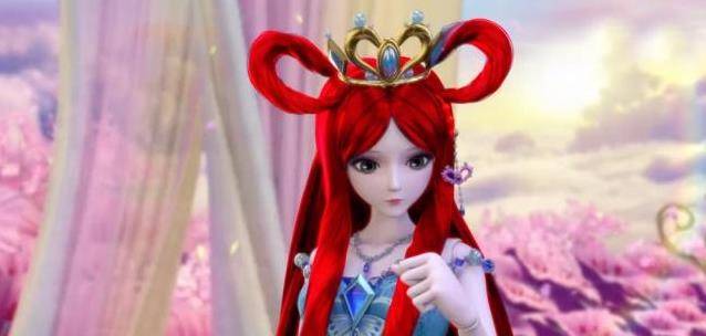 叶罗丽:仙子们换上红色头发,冰公主化身地狱女王,王默颜值最漂亮