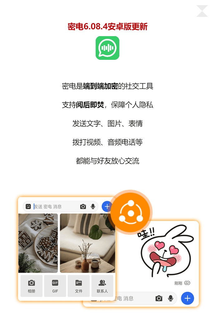密电6.08.4安卓版更新：实正适用的聊天APP本来是如许的