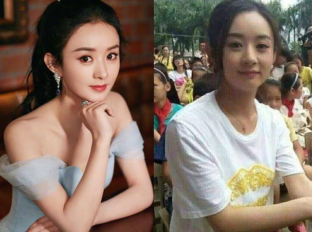 有种"天生丽质"叫明星回村,赵丽颖,沈梦辰没啥,看到李小璐:接地气!