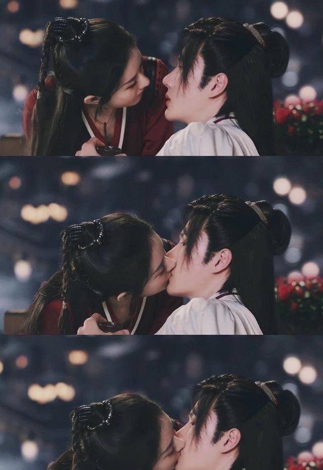 《有翡》周翡主动吻谢允,网友直呼磕到了,仿佛中了透骨青_王一博
