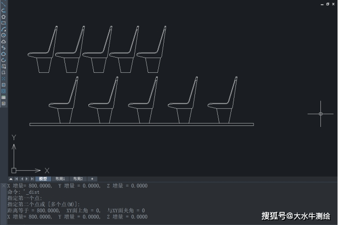 cad怎么等距离分段